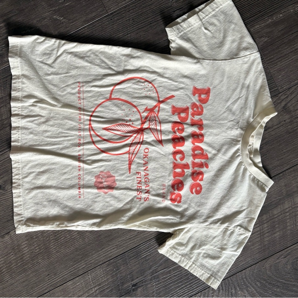 Jackson Rowe Kids T-Shirt - Cream & Red
